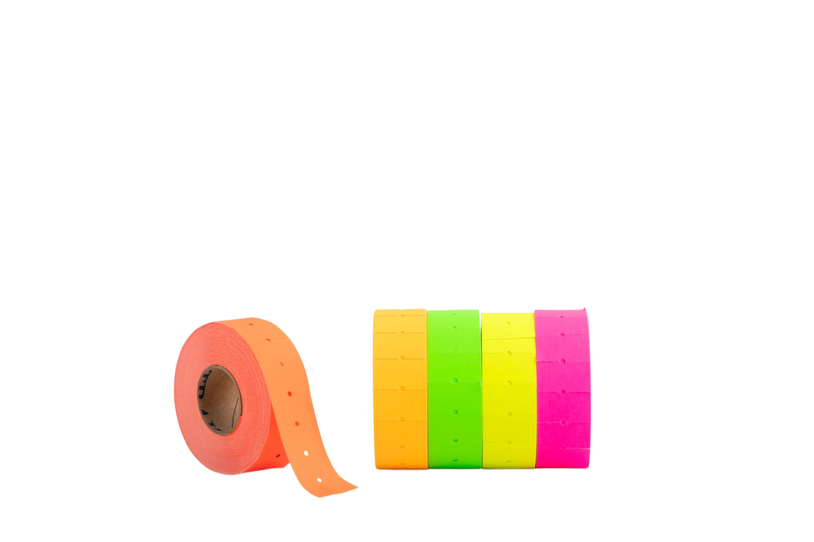 Rollos marca precio de colores